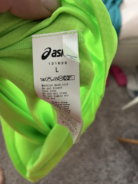 Asics Mile SS 1/2 Zip-оригинална мъжка тениска