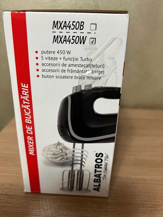 Mixer Albatros MXA450W, 450W, 5 viteze
