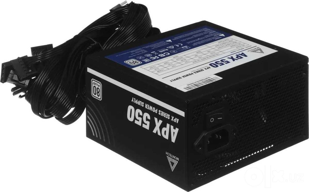 | Блок питания Montech APX550 80 PLUS White