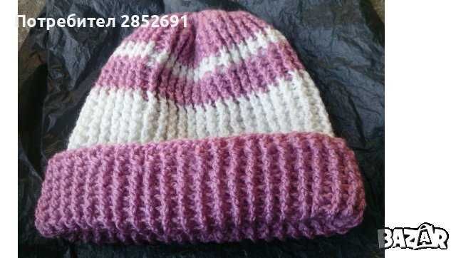 Зимни шапки.Ръчно плетиво,безшевни.НОВИ
