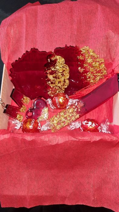 Подаръчен комплект от епоксидна смола