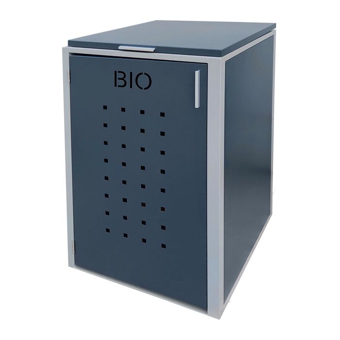 Ящик для мусорного ведра из металла (Mültonnenbox)