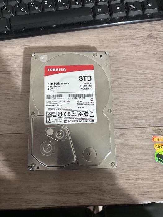 toshiba 3т жесткий диск