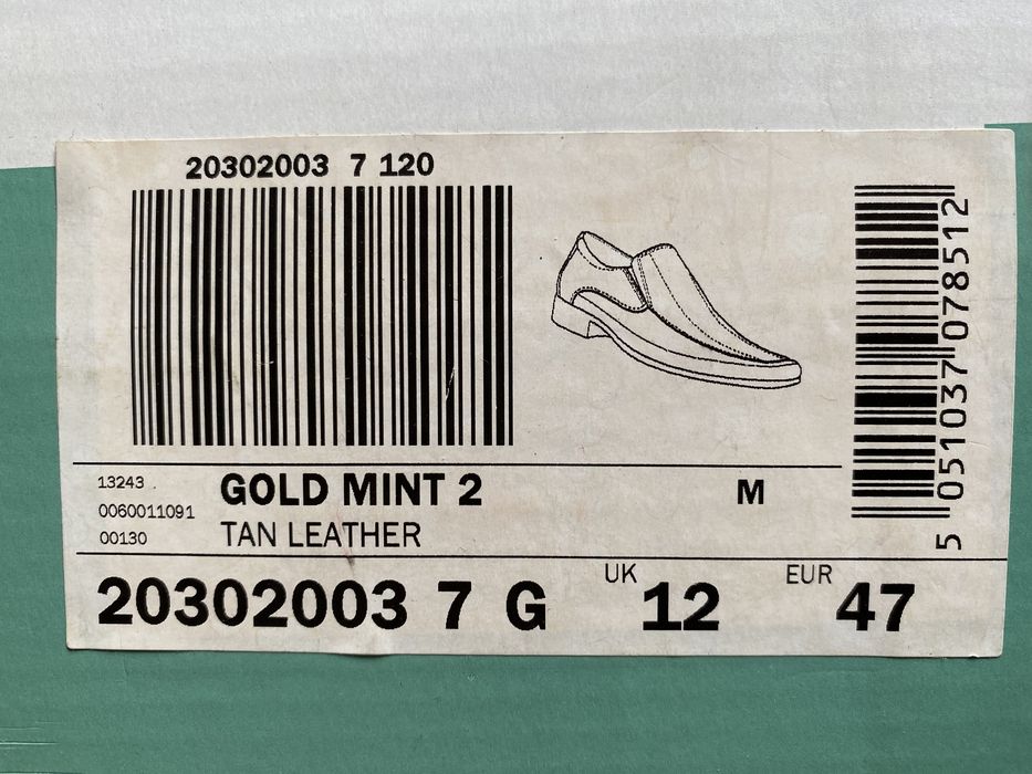 Туфли Clarks большого размера