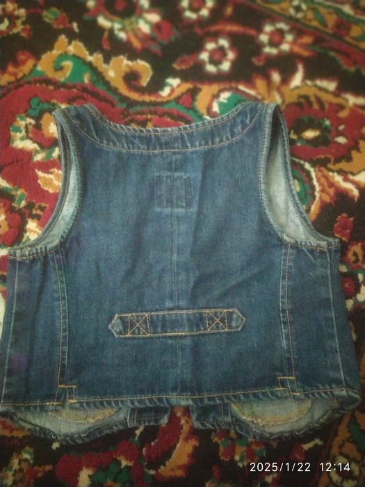 Джинсовый жакет перевезной