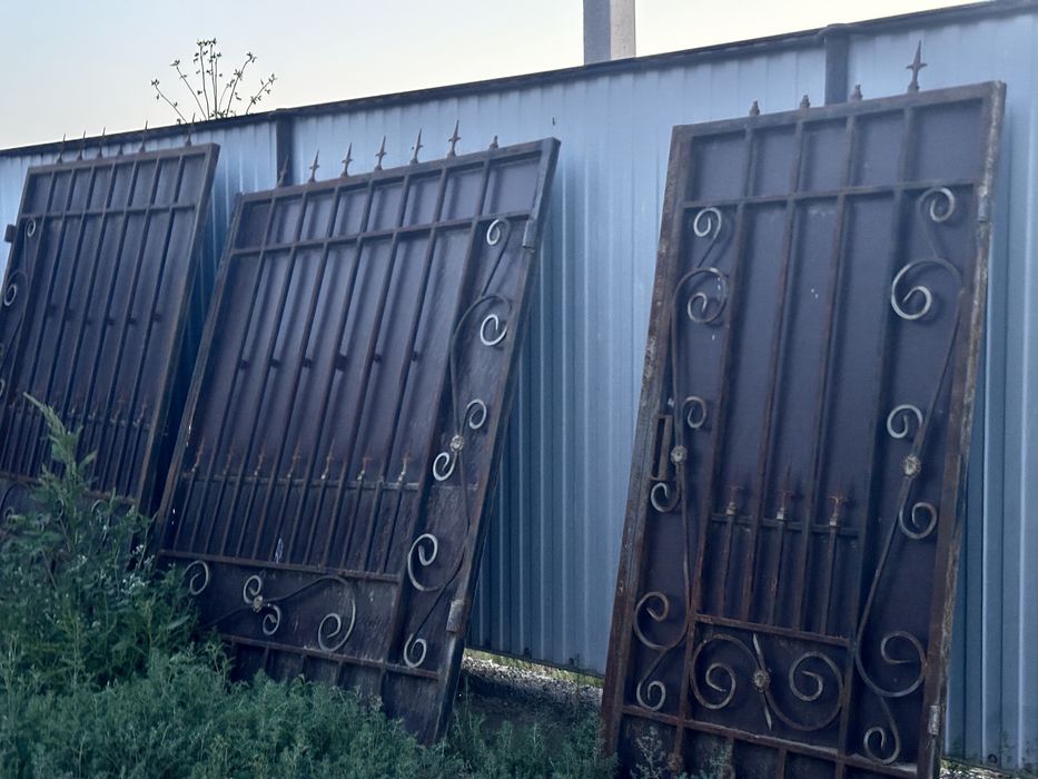 Ворота с 3-стойками 1.75м*2, калитка 1 м цена 109 000 т