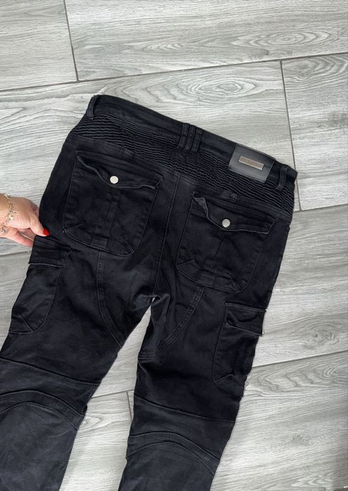 Blugi moto tip cargo măsura L elastici