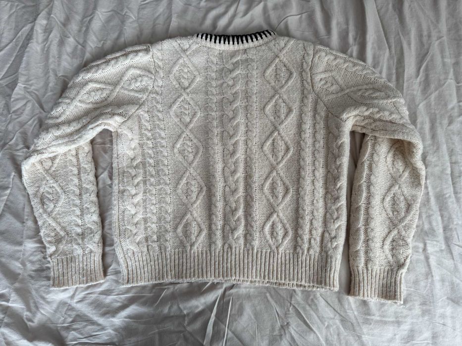 Бежов пуловер, М номер, Манго