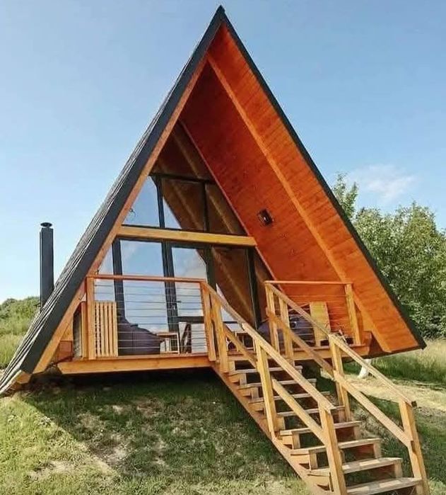 Vând cabane de lemn