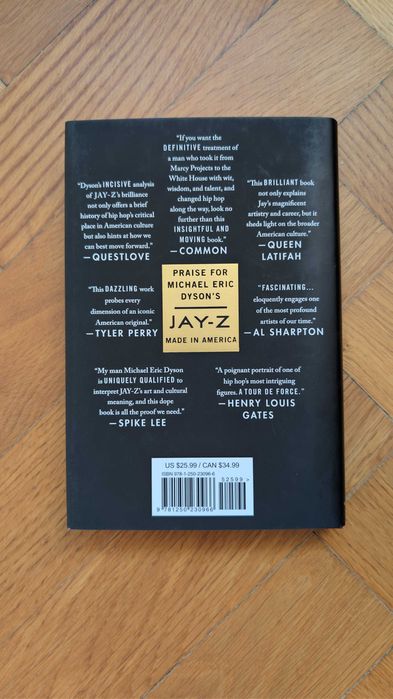 Jay-Z: Made in America, carte cu coperta cartonata (hardback)