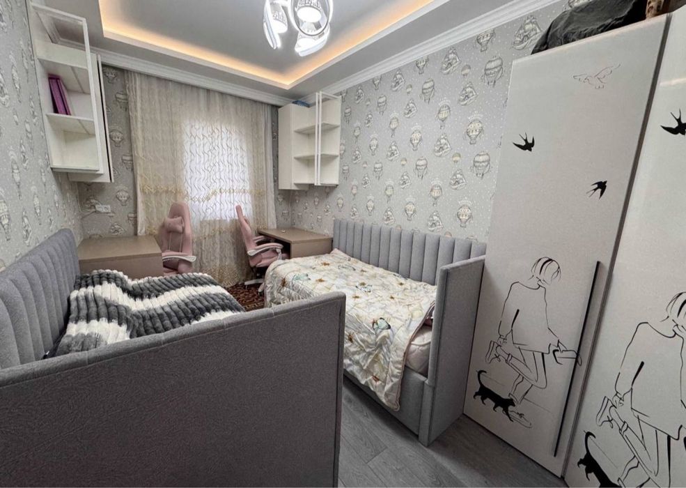 Ойбек , 4/6/9 С Ремонтом Меб+Тех