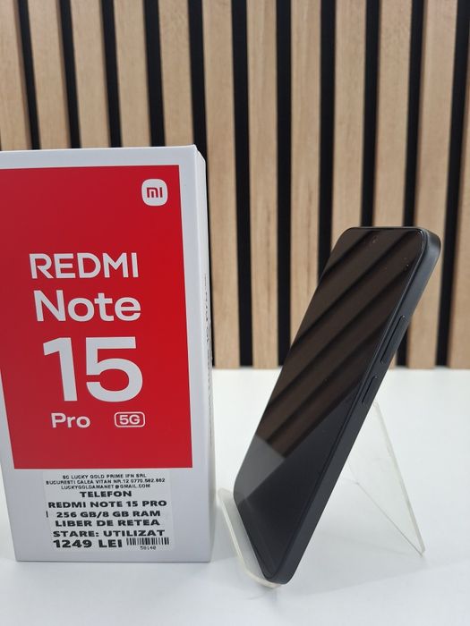 Amanet Lucky Gold VITAN / Redmi Note 15 Pro / 256GB / 8GB RAM / #58140
