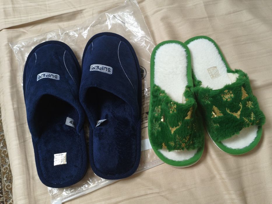 Новые домашние тапочки