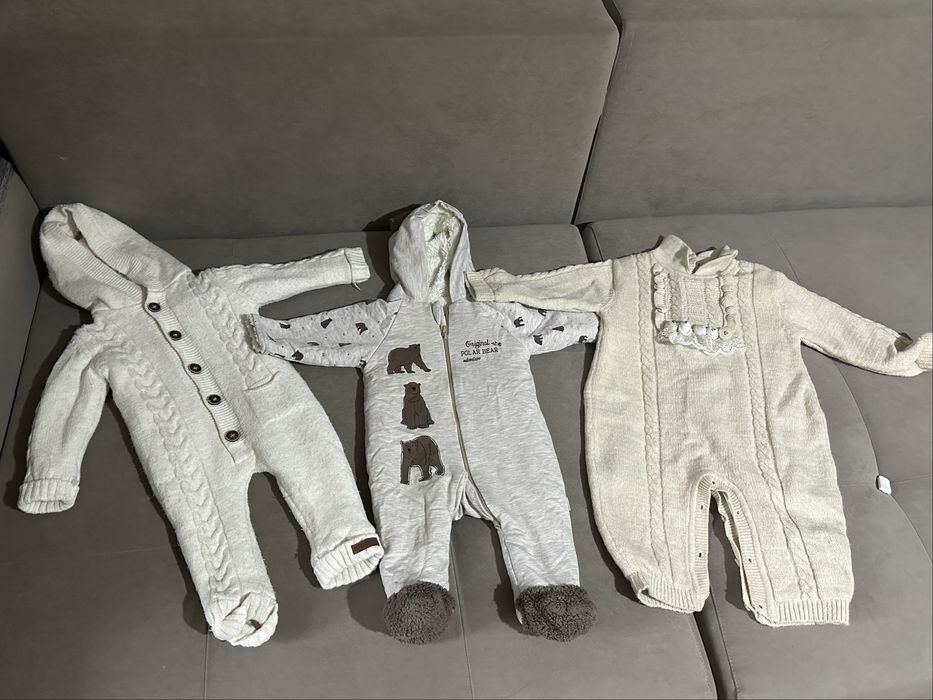 Комбинезоны на девочку и мальчика