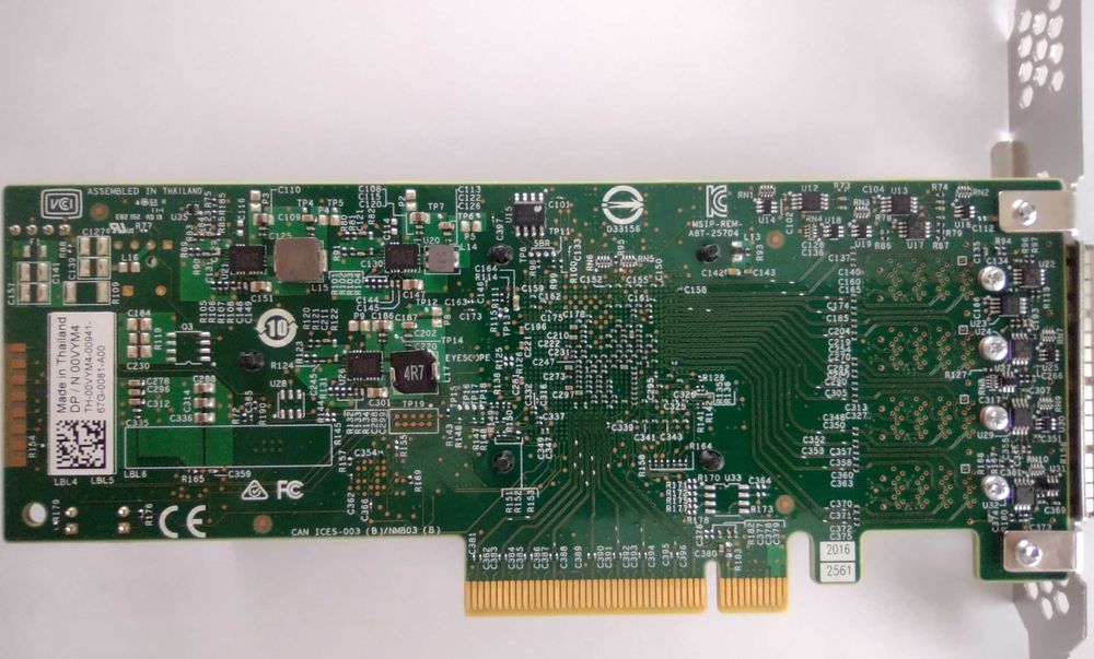 Avago Broadcom SAS9305-16e HBA JBOD 12Gb SAS/SATA 16 външни порта