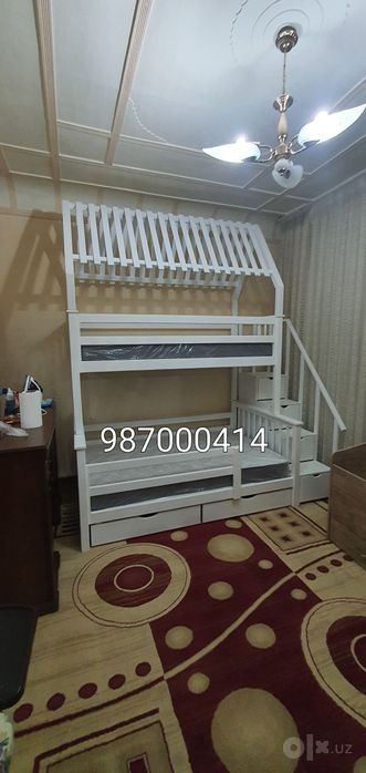 Двухярсная кровать аксия