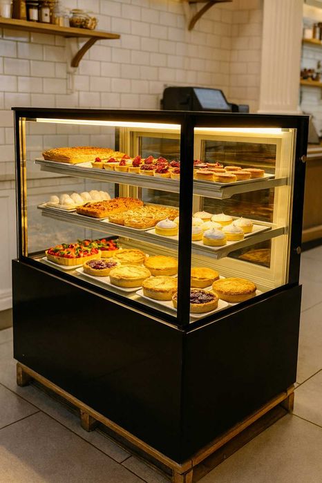 Vitrină frigorifică patiserie 120x66x120