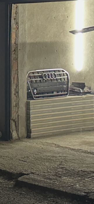 Audi  Ауди А6 S6 4G 2017г .ACC S Line facelift пр броня  решетка дистроник