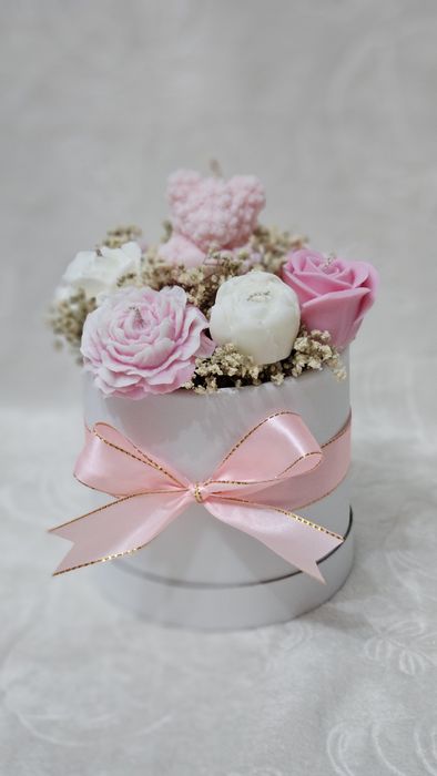 Букет от свещи за подарък