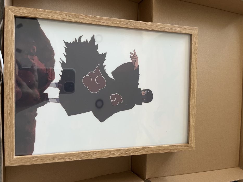 Светящаяся картина Итачи