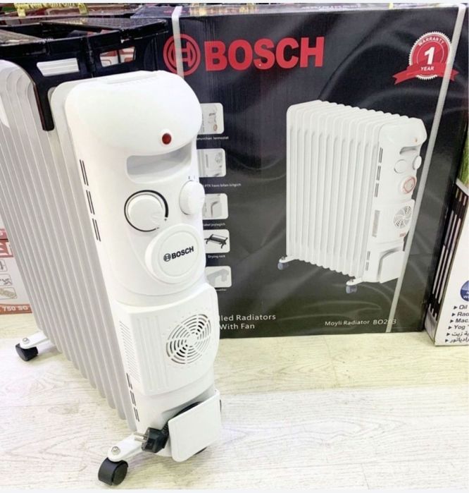 Масляный обогреватель BOSCH 13 скидка со склада доставка бесплатно