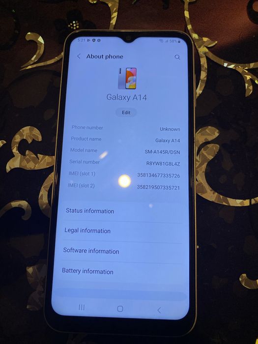 Samsung A14 128GB Отлично Състояние!