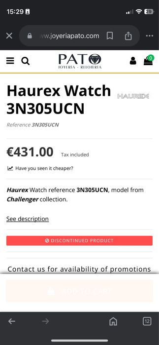 Hurex Italy watch /часовкик 48мм