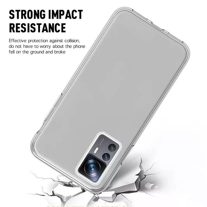 Прозрачен 360° Градуса Кейс за Xiaomi 12T / 12T Pro 12X Lite