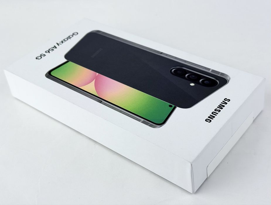 НОВ! Samsung Galaxy A56 5G 128GB 8RAM Graphite 2г. Гаранция!