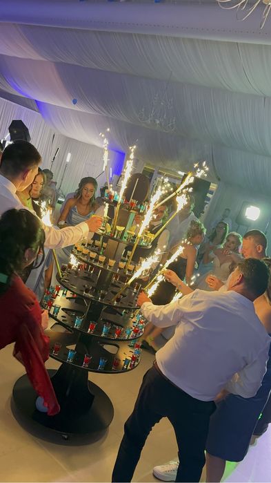 Tort shoturi / tortul mirelui /tort majorat , numarul 18(shoturi)