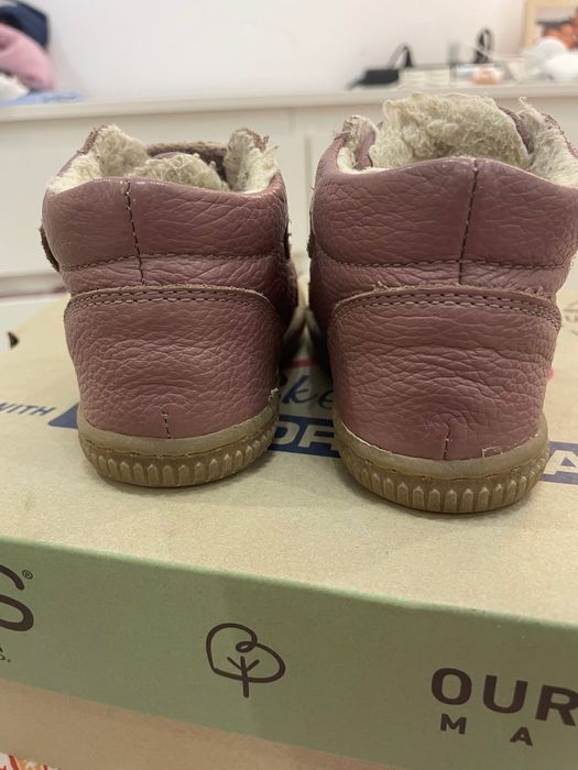 Кожени обувки за момиче 21 р. Колев и Колев есен-зима