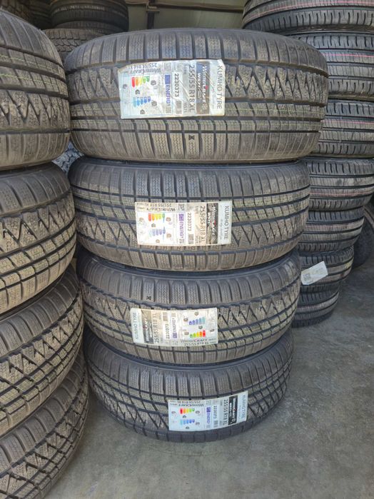 4 Anvelope M+S IARNA - 255/55/18 109H XL - KUMHO WinterCraft WS71 SUV - NOU - DOT 2023 !