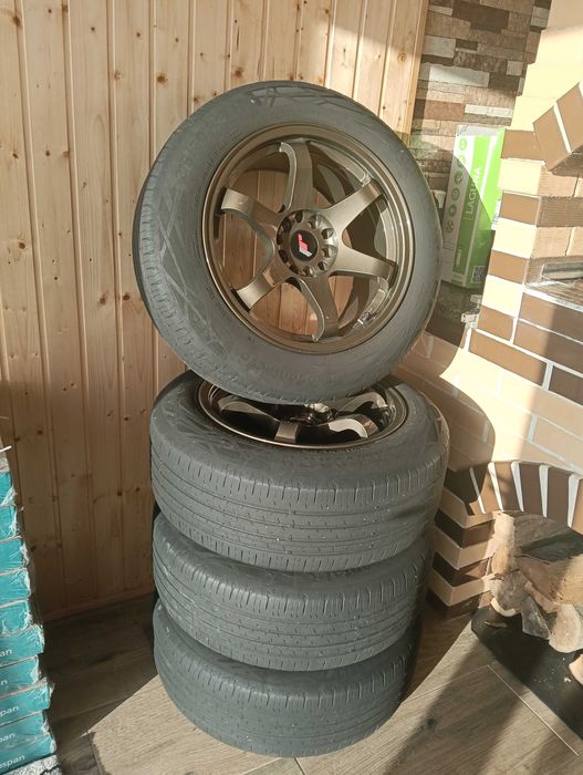 Japan racing r17 si r16 4x100, 108 si 5x120 si 5x114,3