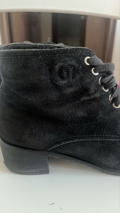 Зимние ботинки Chanel