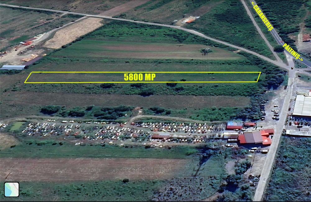 Teren extravilan în Păltiniș - Șes lângă Biserică