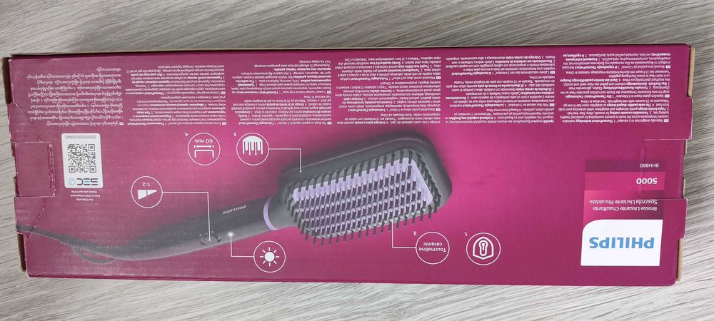 Perie par / placa par incalzita indreptare  Philips BHH880/00
