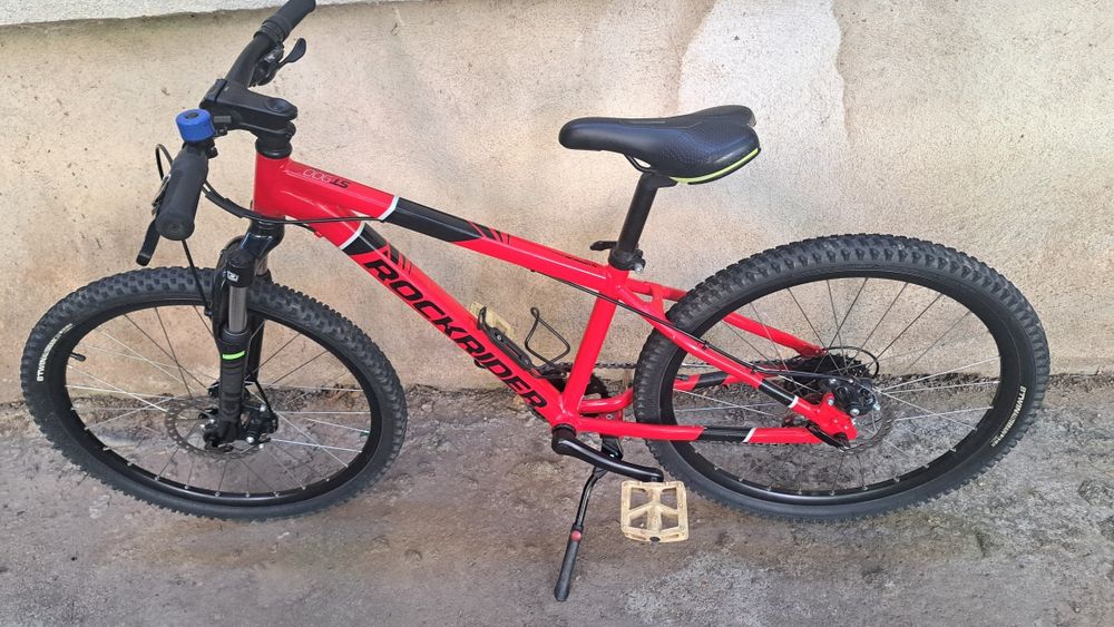 Vand Bicicleta MTB Rockrider ST900 24” rosu, copii 9-12 ani