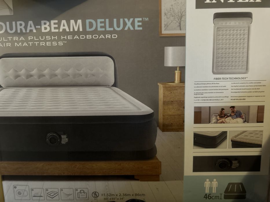 PAT -Gonflabil -elictric(pompa) 236/152/86cm) 2 persoane The best!!!