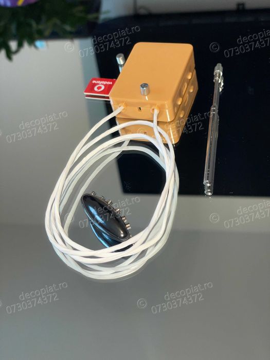 Sistem  casca de copiat - Cutia GSM microvibratii Casti MICROVIBRATII