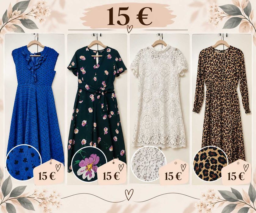 Рокли в различни модели от 6 до 15 €