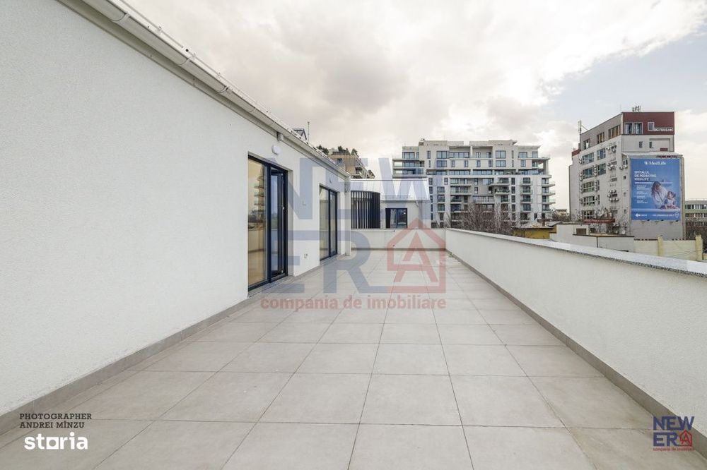 Apartament NOU 3 camere cu terasa 50 mp in bloc boutique, zona Herestr