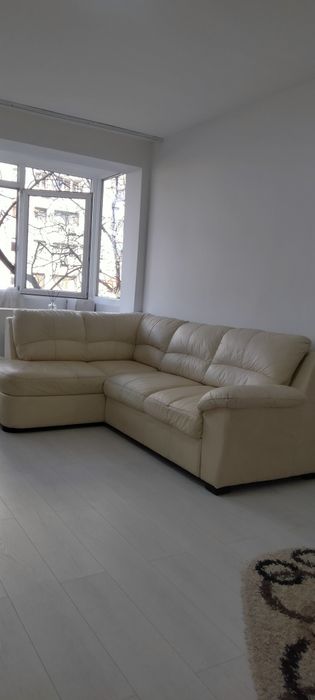 Colțar piele naturala extensibil 230L colț 160