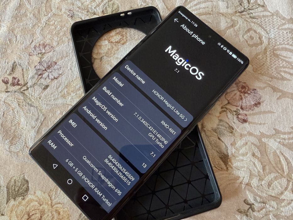 Honor magic 5 lite 128 gb impecabil pachet complet