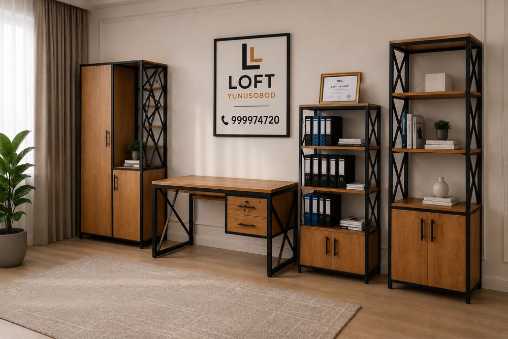 Loft mebellar yasaymiz