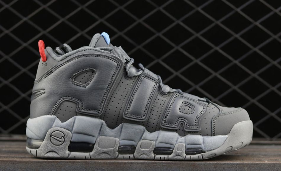 Оригинални мъжки маратонки Nike Air Uptempo grey