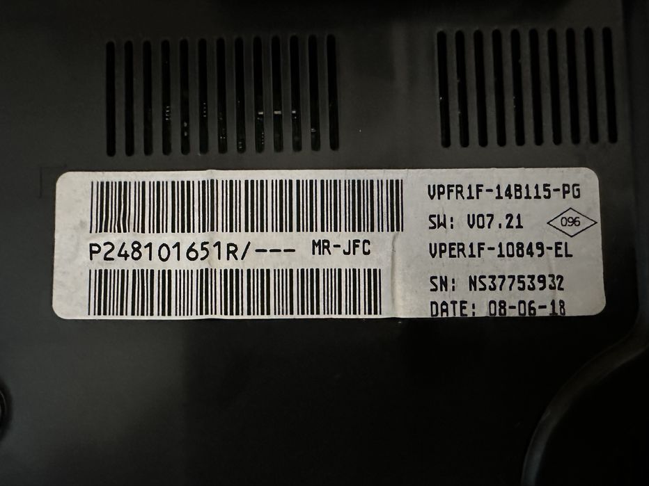 Ceasuri bord digitale Renault Espace 5 2015-2023