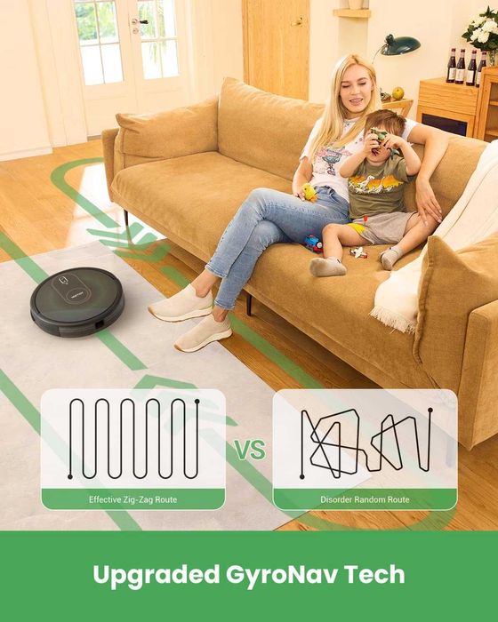Aspirator robot Vactidy Nimble T8, 2 în 1 ideal pentru păr de animale
