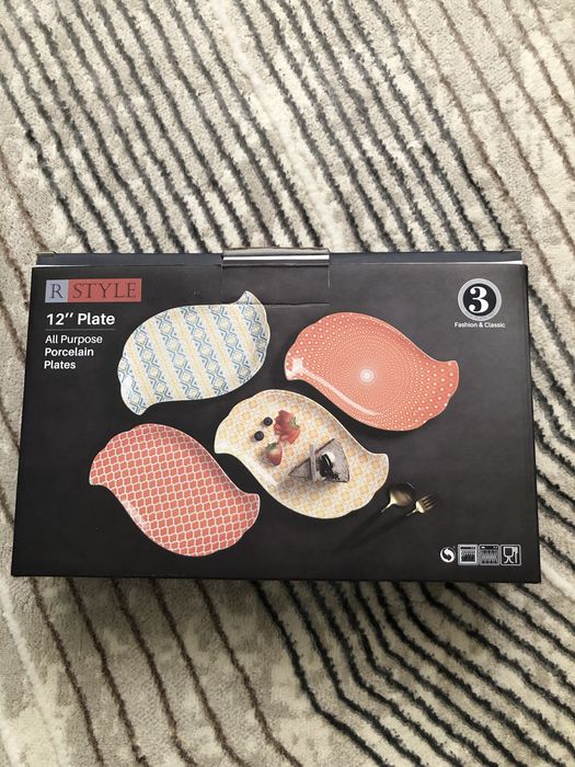 Подарочный набор тарелок керамика