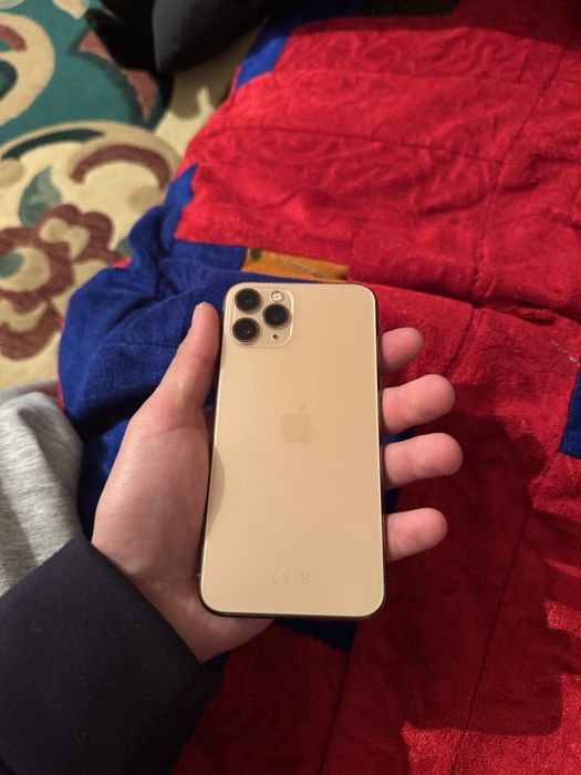 Айфон 11про золотой цвет