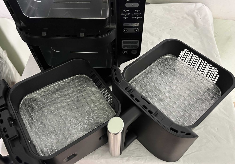 НОВ Ninja Double Stack SL300EU – Вертикален Air Fryer (7.6L) + 6 м. Гаранция